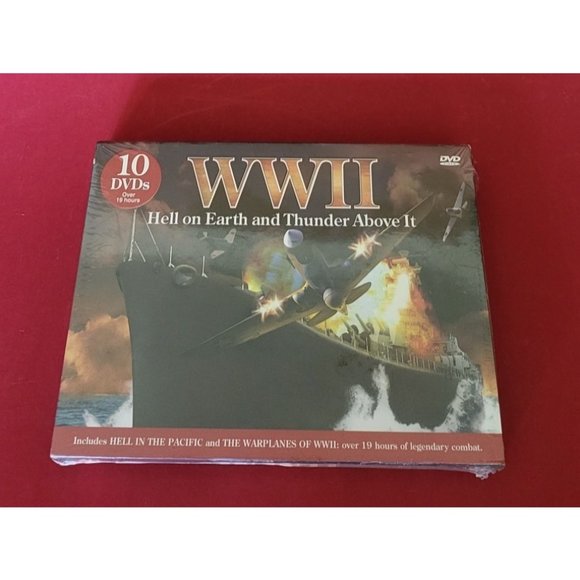 WW II Hell on Earth and Thunder Above It DVD 2009 10 Disc Set New Sealed - Picture 1 of 6